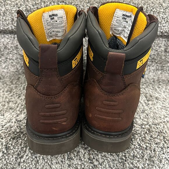 DEWALT Axle Waterproof 6" Work Boots, Soft Toe, Walnut Pitstop, Size 8 DXWP99003 - Picture 5 of 14